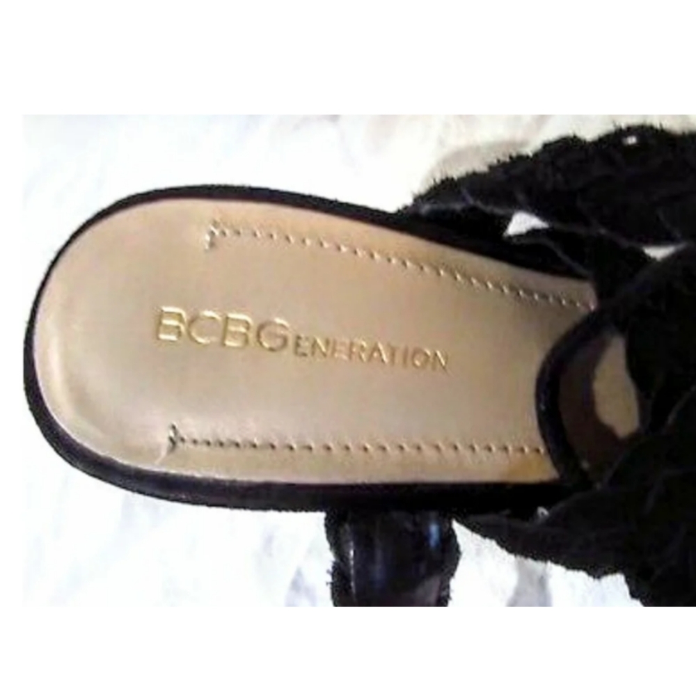 ❤BCBGeneration "Lorette" Leather Suede Sandals❤ - Picture 4 of 8